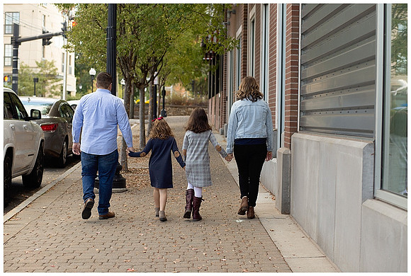 West Hartford Center Family Photo Session